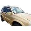 J&J AUTOMOTIVE Deflettori d'Aria per Suzuki Grand Vitara Ft 5-Porte 1998-2005, Set da 2 Pezzi, Nero Fumé Oscurato Heko