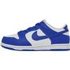 NIKE Dunk Low Preschool Scarpe da basket (bianco/Hyper Royal/Hyper Royal) (FB9108-131, blu/bianco)