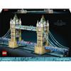 LEGO LEGO Architecture 21067 Tower Bridge, Kit Modellismo per Adulti Fai da Te, Miniatura Monumento 3D, Idea Regalo da Collezione