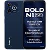 Lava Bold N1 5G sbloccato (6 GB RAM, 128 GB di archiviazione), batteria da...