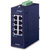 PLANET ISW-800T switch di rete Non gestito L2 Fast Ethernet [10/100] Blu (IP30 C