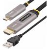 StarTech.com Cavo ottico attivo [AOC] da USB-C a HDMI 2.0 da 15,2 m, 4K 60 Hz, c