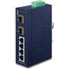 PLANET ISW-621TF switch di rete Non gestito L2 Fast Ethernet [10/100] Blu (IP30