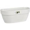 Elho vibia campana wall basket 35cm fioriera - Silky White | Lungh. 16.2 x Largh. 35 x Alt. 14.8 cm | Adatto per uso esterno