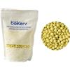 Decora, 5081186 Confezione da 1 Kg di Mini Lenti Cioccolato A Latte Giallo, Dim. ⌀ 10 mm, Pronte all'uso, Con il 60% di cioccolato al latte, Confezione Bakery, Made in Italy