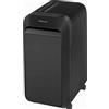 Fellowes distruggi documenti a microframmento LX221, 20 fogli, per piccolo ufficio, da 3 a 5 utenti, distruggidocumenti con tecnologia Intellibar, 100% anti inceppamento e Safesense, nero