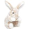 Uni-Toys - Coniglio con orecchie pieghevoli, piccolo - marrone chiaro mélange - super morbido - 15 cm (altezza) - coniglio peluche - peluche