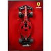 Burago Maisto Ferrari SF-23 - Modellino radiocomandato in scala 1:10, Charles Leclerc 2023 F1, rosso, con cornice portafoto