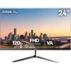 Nilox Monitor Led 23.8'' Nilox NXM24FHD1203 Fhd 1920x1080 4ms Classe E Nero [NXM24FHD1203]