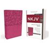 Thomas Nelson NKJV, Value Thinline Bible, Pink Leathersof (Rilegato in ecopelle)