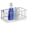 WENKO Portaoggetti grande Classic, Acciaio, 24 x 10 x 14 cm, Cromo