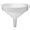 Browin 350031 Imbuto Grande Diametro 30 cm Imbuto per Alcool Capacità 6 Litri Riempimento Bottiglie Grandi Vino Birra Materiale Sicuro Bianco