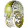 Chef'n GraterZoom Mini Tritatutto e Affettatrice, Grattugia Rotante per Aglio, Zenzero, Curcuma, Cioccolato, Parmigiano, Verde, 7,5 x 5,5 x 10 cm