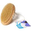 martini SPA - My Pet SPA - Spazzola in legno di faggio e setole naturali per toelettatura degli animali, colore beige, 1 unità - MADE IN ITALY -