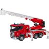 Bruder 3591 4001702035914 bruder Scania Super 560R camion dei pompieri con scala girevo