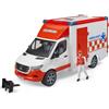 BRUDER 02676 - scala 1:16- SPRINTER AMBULANZA CON AUTISTA - SIGILLATO - NUOVO