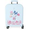 Enso Balloons Valigia cabina turchese 40x55x20 cm ABS rigido Chiusura TSA integrata 37L 2,74 kg Bagaglio a mano 4 doppie ruote