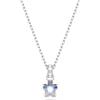 Swarovski Ciondolo Chroma 5759678 a forma di stella bianca
