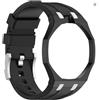 Swatch Cinturino in Silicone Compatibile con Royal Pop Swatch X AP Nero
