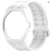 Swatch Cinturino Magnetico in Silicone Compatibile con Royal Pop Swatch X AP Bianco
