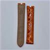 Cartier cinturino orologio pelle alligatore arancione orange alligator 16/14mm