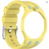 Swatch Cinturino in Silicone Compatibile con Royal Pop Swatch X AP Giallo