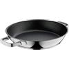 WMF Permadur Advance Padella per friggere e servire le pietanze, adatta alle piastre a induzione e al forno, da 28 cm, rivestita in acciaio inox Cromargan