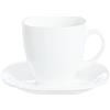 Luminarc Dajar 04998 Servizi da tè/caffè Carine Luminarc con 6 pezzi, 220 ml, Vetro, Bianco