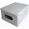 Lavatelli KANGURU Scatola salvaspazio in PVC con finestra trasparente, misura grande 40x50x25cm, Colori assortiti, 1 pezzo