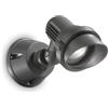 Ideal Lux Terra AP1 Lampada, Small, Antracite