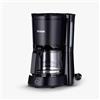 SEVERIN KA 9554 Caffettiera (1000 W, 1,25 L, filtro 1 x 4), nero