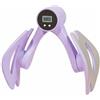 Baoblaze Leg Training Device Dispositivo Allenamento Toner Coscia Attrezzo Fitness Macchinario Gambe con Rotazione 360 E Tracciamento Ripetizioni per Scolpire, Viola, Bancone