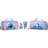 AIR-VAL INTERNATIONAL Stitch - Borsa da trucco con EDT 50 ml e gel doccia 100 ml