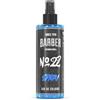 Barber Marmara No.22 Eau De Cologne Turkish Aftershave Citrus 400ml | Fresh Citrus, Aquatic and Woody Fragrance. Long Lasting Turkish Barbershop Scent in a Spray Format.