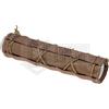 INVADER GEAR COPRI SILENZIATORE IN CORDURA LUNGO DA 22 cm COYOTE CB TAN SOFTAIR
