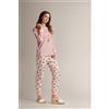 INFIORE PIGIAMA DONNA MANICA LUNGA SERAFINO WNT654614 CIPRIA