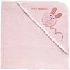 chicco Accappatoio Chicco 48210 spugn rosa 0m+