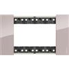 Bticino KA4804DM Living Now - Placca 4 Moduli, Aura, 147.5 x 86 x 20 mm