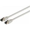 Shiverpeaks Cavo patch Helos F/FTP Cat 8.1 grigio 5,0 m - coppia intrecciata, doppia schermatura, 4 x 2 x AWG 26