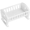 SUPVOX Mini Culla per Casa delle Bambole in Miniatura, Ornamento per Mobili di Camera da Letto, Decorazione Compatta e Riutilizzabile per Arredamento Casa delle Bambole