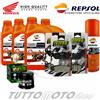 REPSOL - HIFLO - TROFEO KIT TAGLIANDO HONDA HORNET 600 2003 2004 OLIO REPSOL PASTIGLIE GRASSO FILTRO