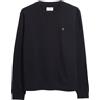 Farah - Men's Tim Organic Cotton Crew Neck Sweatshirt, Slim Fit