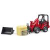bruder 02192 - Caricatore agricolo Schäffer 2630 con accessori