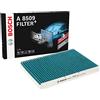 Bosch A859, Filtro abitacolo FILTER⁺ | Compatibile con: AUDI A3, TT, TT Roadster, SKODA OCTAVIA I, OCTAVIA I Combi, VW BORA I, BORA Variant, GOLF III, GOLF IV