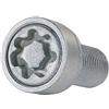 Farad 1-L2/E Star Lock 1CH Starlock Antifurto Ruote per Autovetture con Serraggio a Bullone, 4 con 1 Chiave