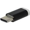 vhbw adattatore da USB tipo C a micro USB compatibile con Samsung Galaxy S8, S8+ nero