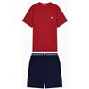 Emporio Armani T-Shirt+Shorts Pyjama Set di Pigiama Uomo