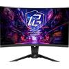 ASRock Phantom Gaming PG27QRT2A 27 Inch QHD [2560 x 1440] Curved [1500R] VA Gami