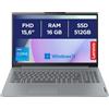 Lenovo IdeaPad Slim 3 Notebook 15,6" FHD (1920x1080) Intel Core i5-13420H RAM
