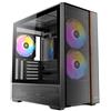 Antec FLUX REAR Midi Tower Nero (Antec FLUX Rear Mid Tower Gaming Case, 1 x USB